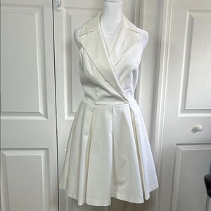 Lauren Ralph Lauren Cream Halter Dress